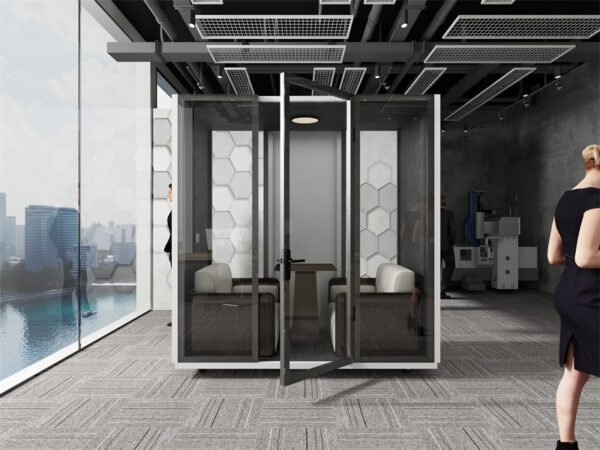 Experience Optimal Privacy with Our Meeting Soundproof Pod
