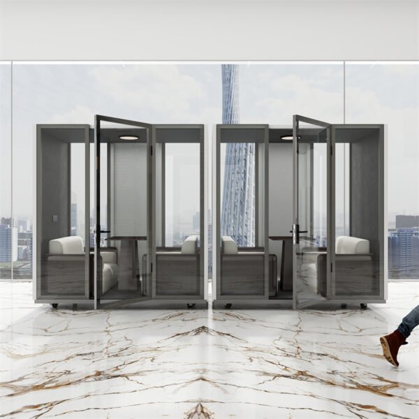 Experience Optimal Privacy with Our Meeting Soundproof Pod - Image 10