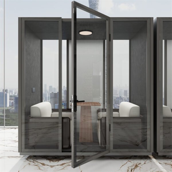 Experience Optimal Privacy with Our Meeting Soundproof Pod - Image 8