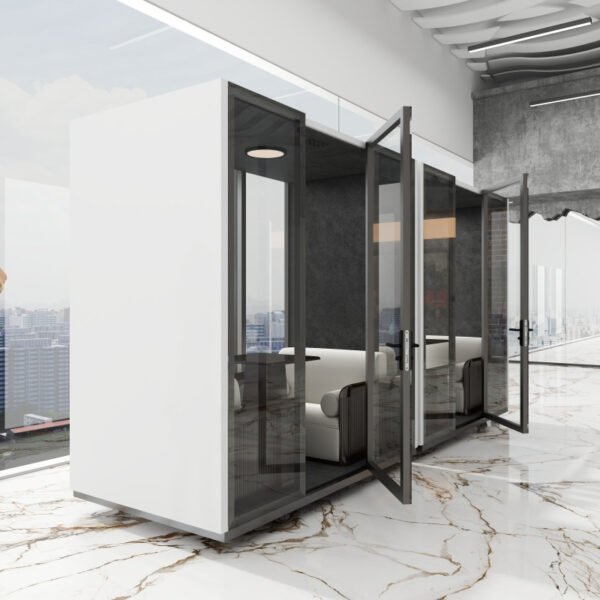 Experience Optimal Privacy with Our Meeting Soundproof Pod - Image 2