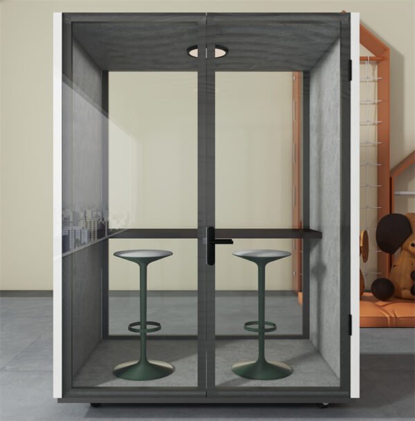 Efficient Workspace Solution: The Double Seat Office Pod - Image 3